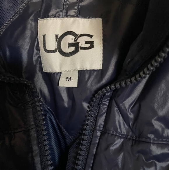 UGG Izzy Puffer Jacket in Navy - Picture 5 of 10